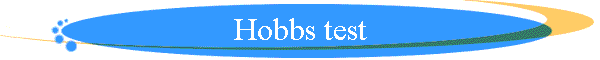 Hobbs test